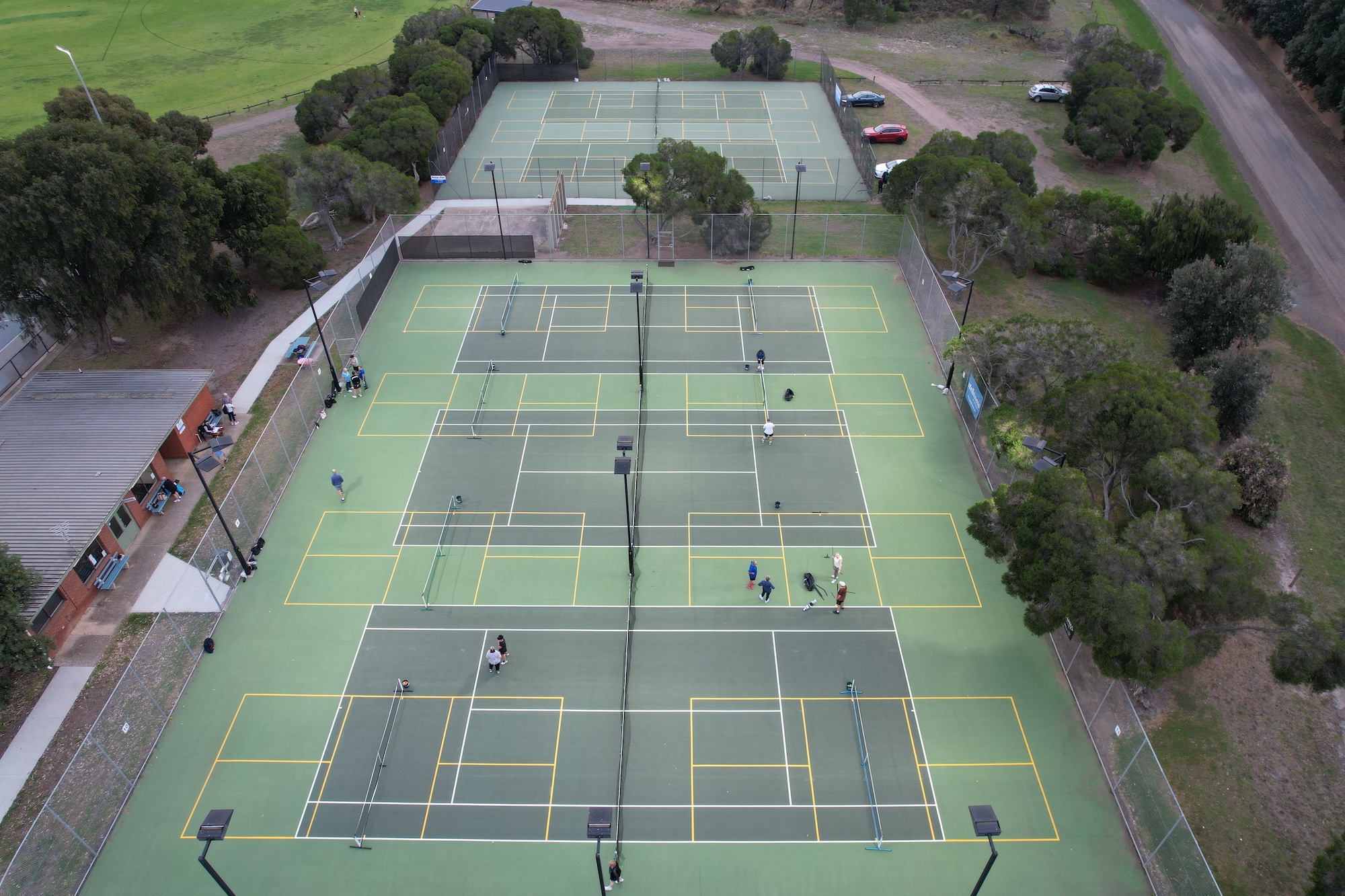 Portarlington public pickleball and tennis courts